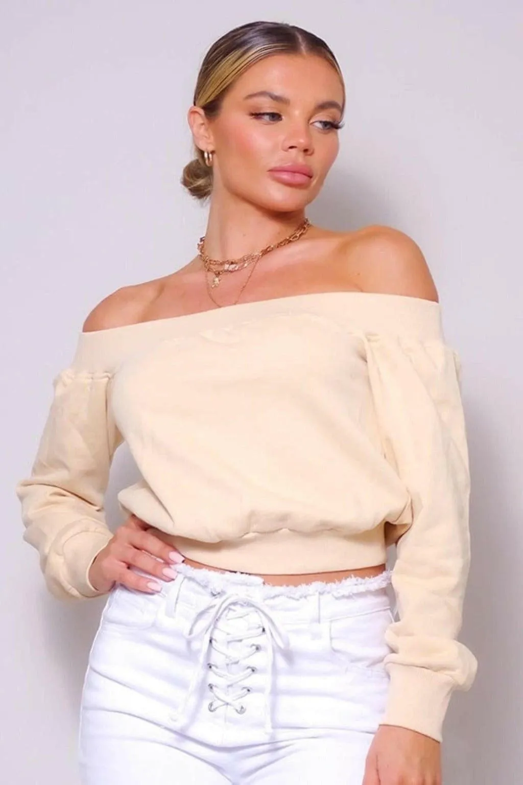 Wanderlust Vibes Off Shoulder Tops