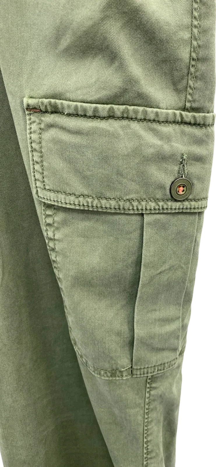 White Stuff Mid Green Cargo Trousers UK 20