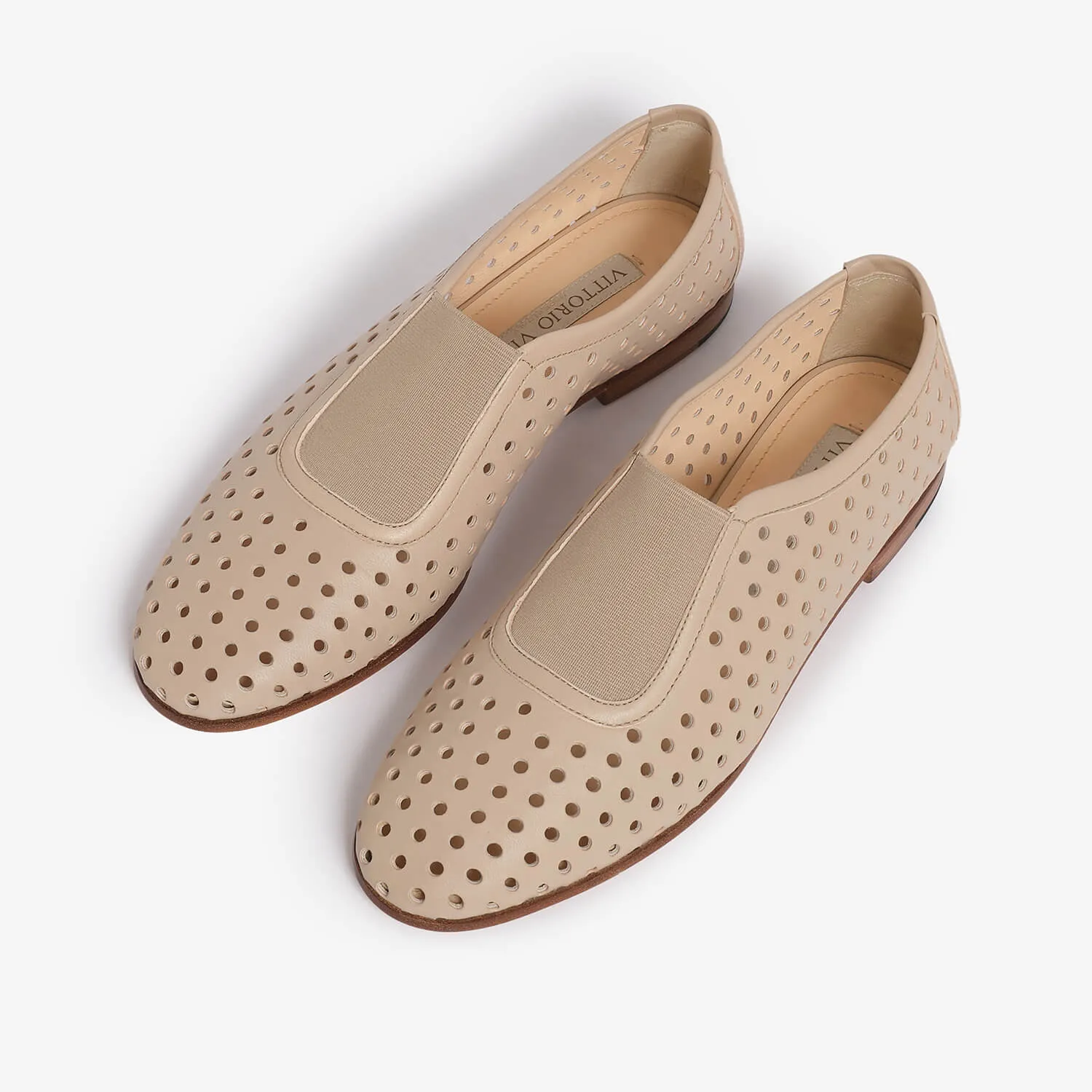 Women's leather loafer