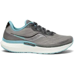 Women's Saucony Triumph 19, Alloy/Powder, 7.5 B Medium